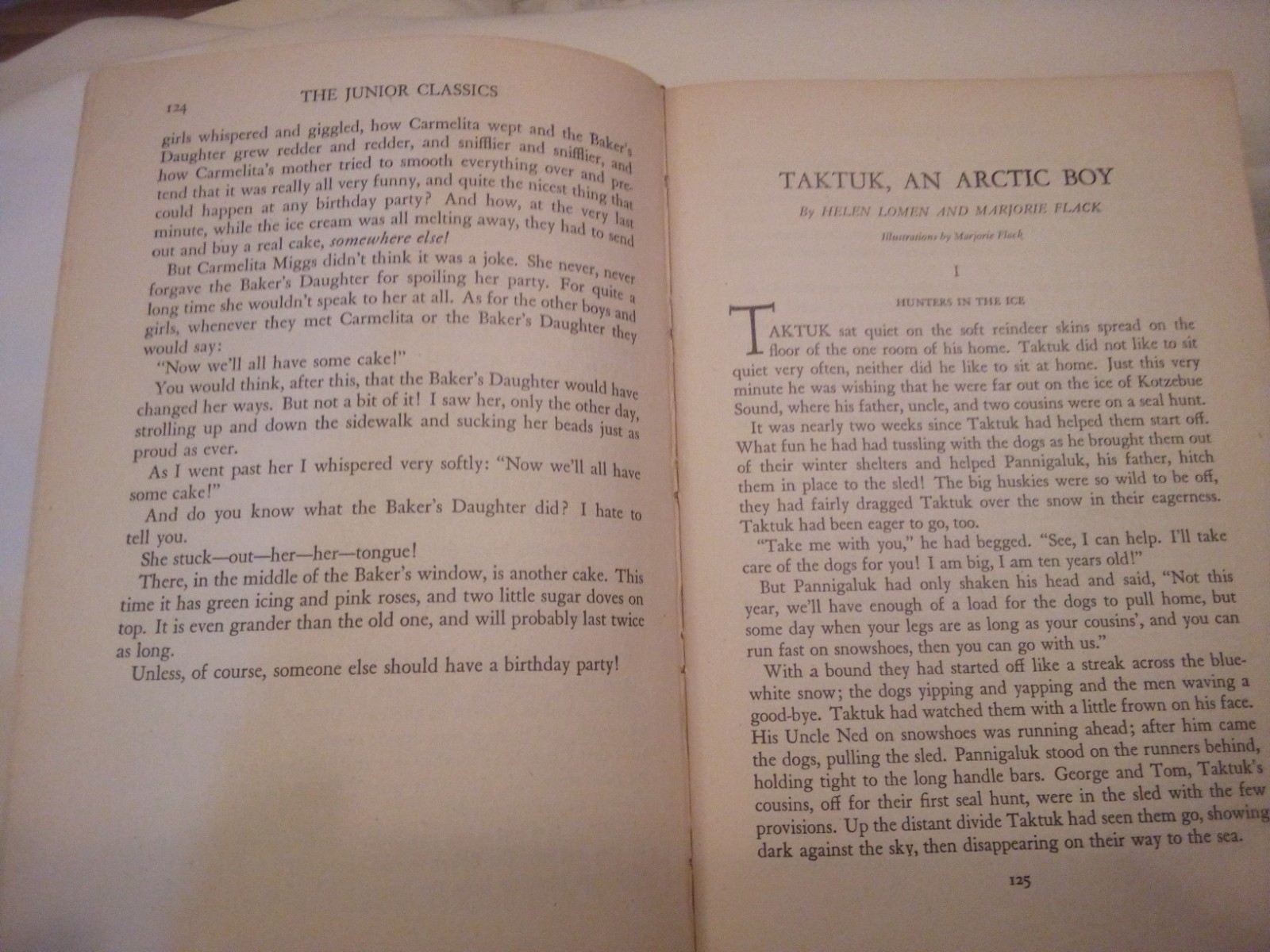 The Junior Classics Children’s Books Volumes 1 and 6 Vintage