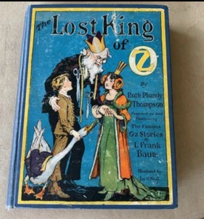 The Lost King of Oz Book 1925 Reilly Lee HC Ruth Plumly Thompson 12 Color Plates
