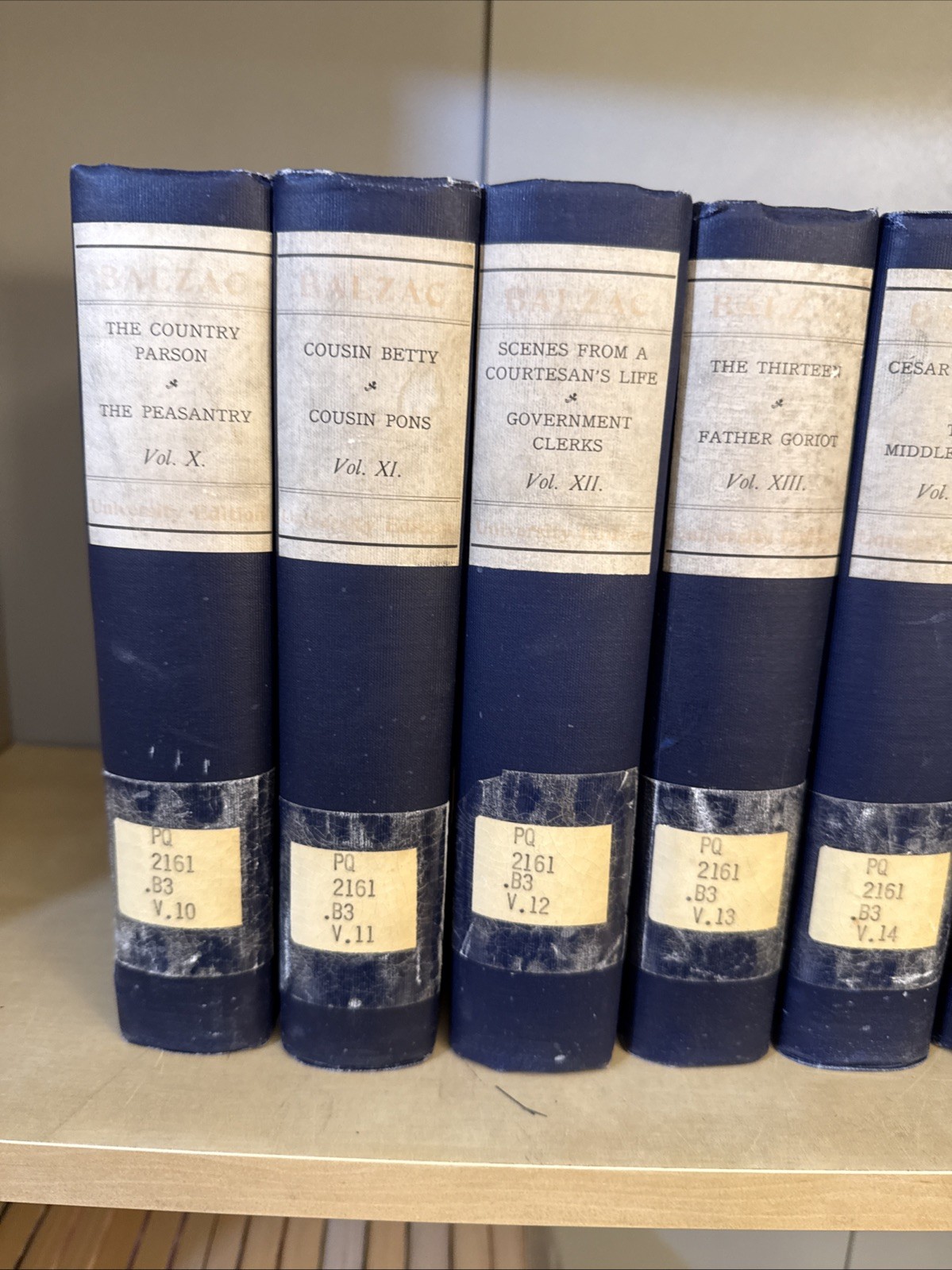Works of Honoré de Balzac – Vols I-XVIII (1-18) 1901 Avil Publishing Co. Antique