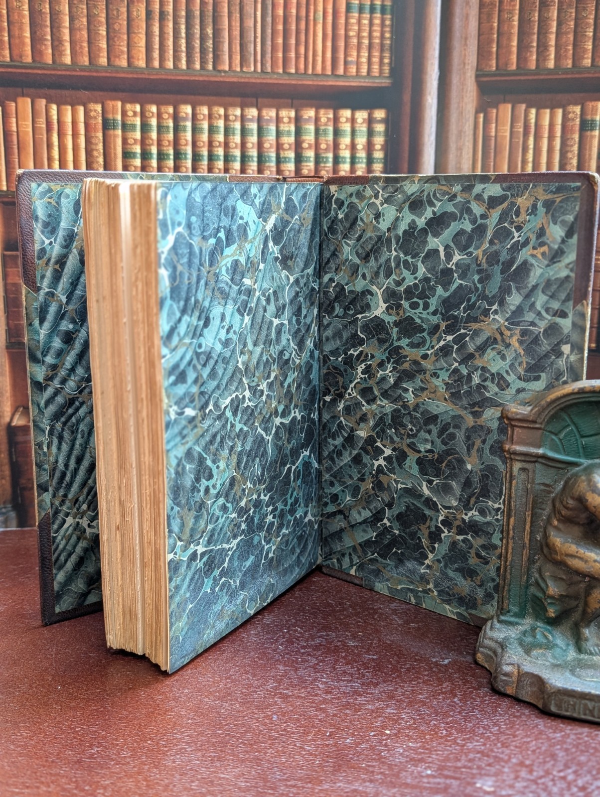 Great Expectations by Charles Dickens beautiful gilt brown leather binding