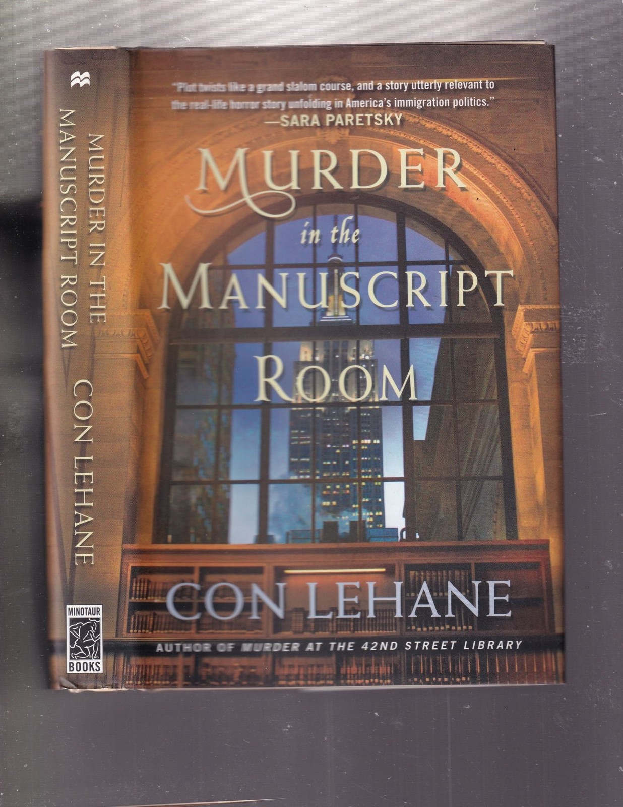 Con Lehane / Murder In The Manuscript Room 1st Edition 2017