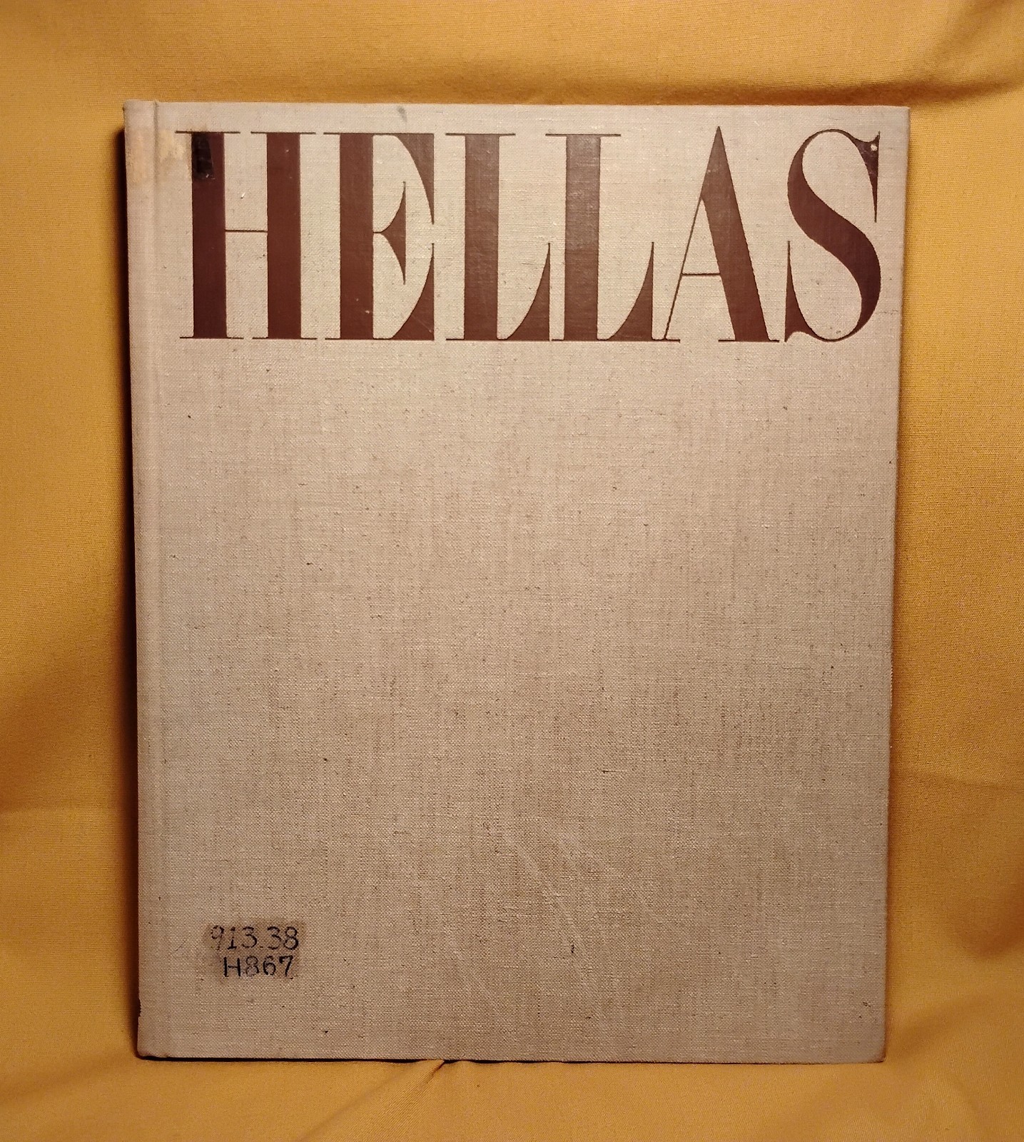 Hellas by George Hoyningen-Huene Classical Greece Illustrated 1943 HC ex-library