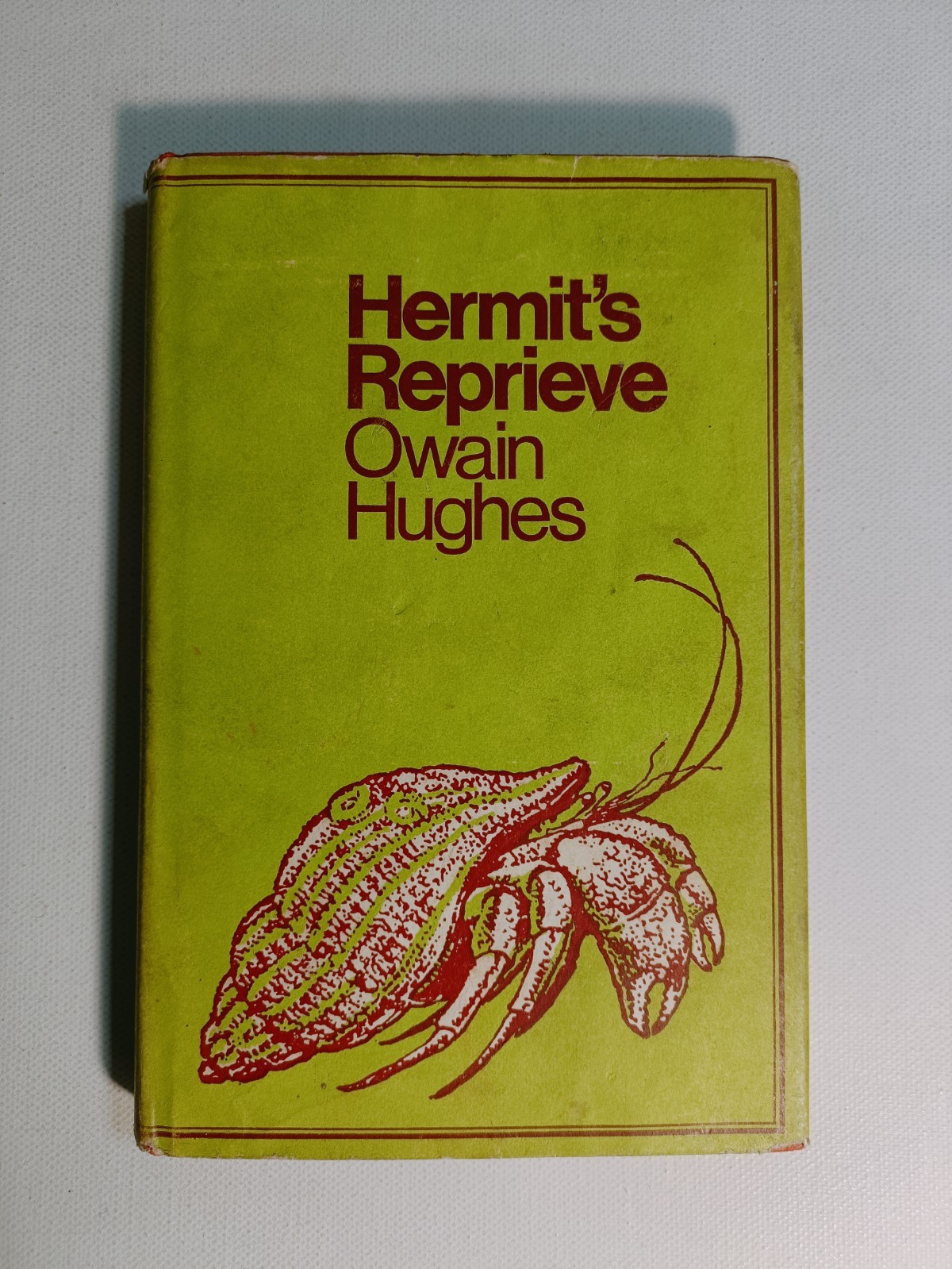 Hermit’s Reprieve by Owain Hughes 1969 hardback novel Chatto & Windus