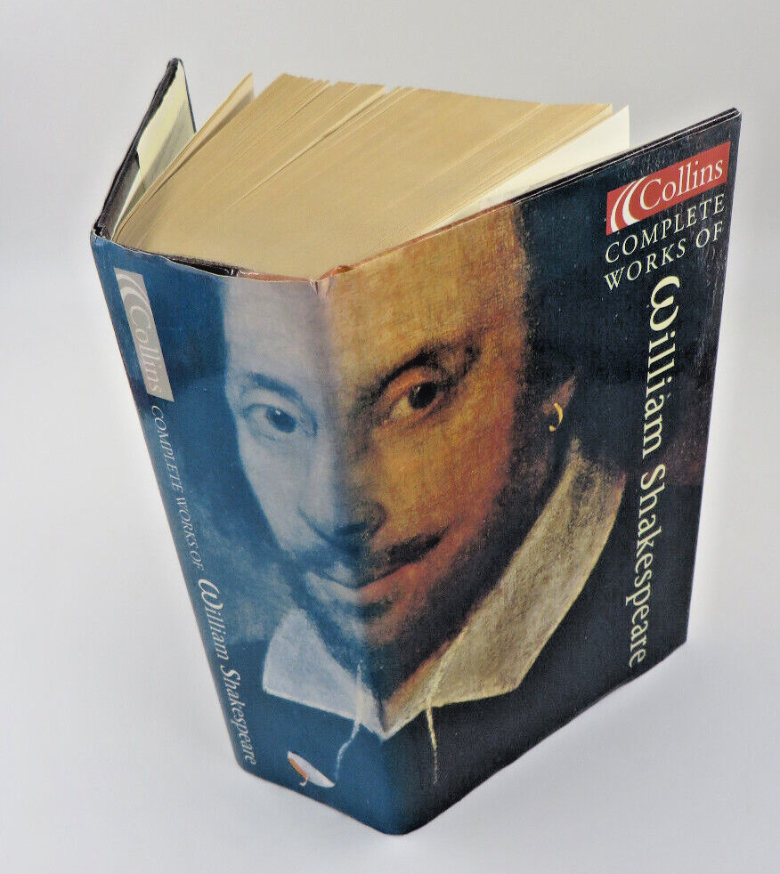 Harper Collins Complete Works of William Shakespeare 1994 DJ HC 1443 Pages
