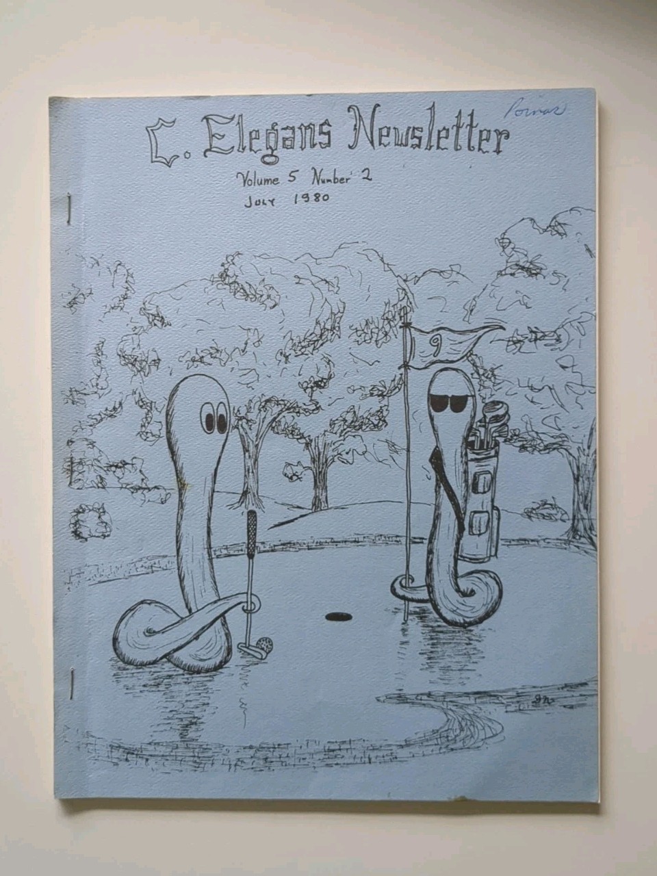 Worm Breeder’s Gazette Volume 5 No 2 1980 – George Poinar Jr. Estate