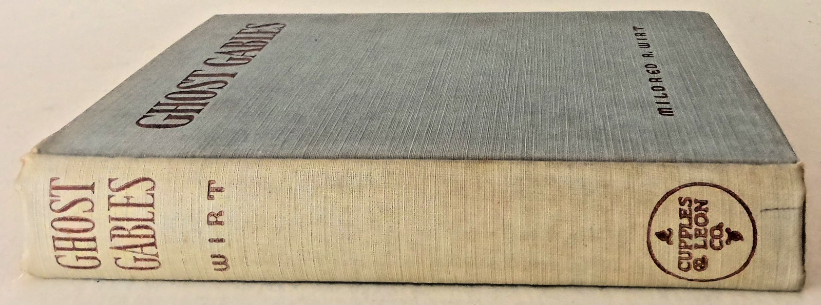 Vintage Ghost Gables by Mildred A. Wirt 1939 Cupples & Leon Co. Hardcover Book