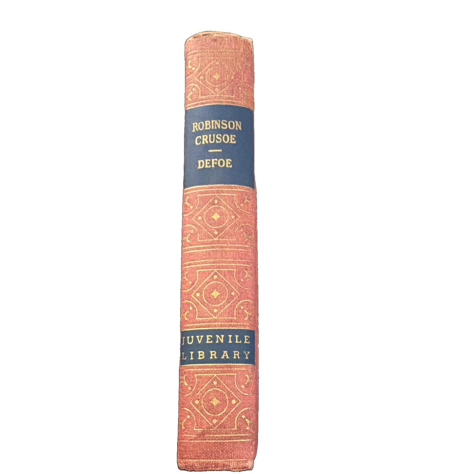 Daniel Defoe Robinson Crusoe JUVENILE LIBRARY Hardcover Book THE WORLD PUBLISH