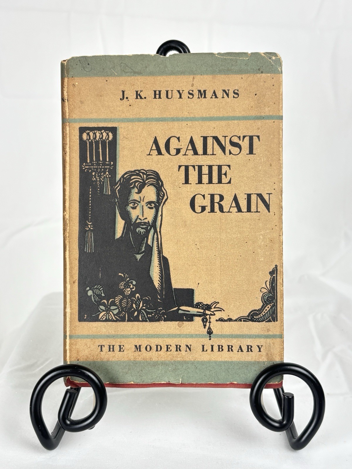 Extremely Rare Against The Grain First Modern Library Edition With Dust Jacket