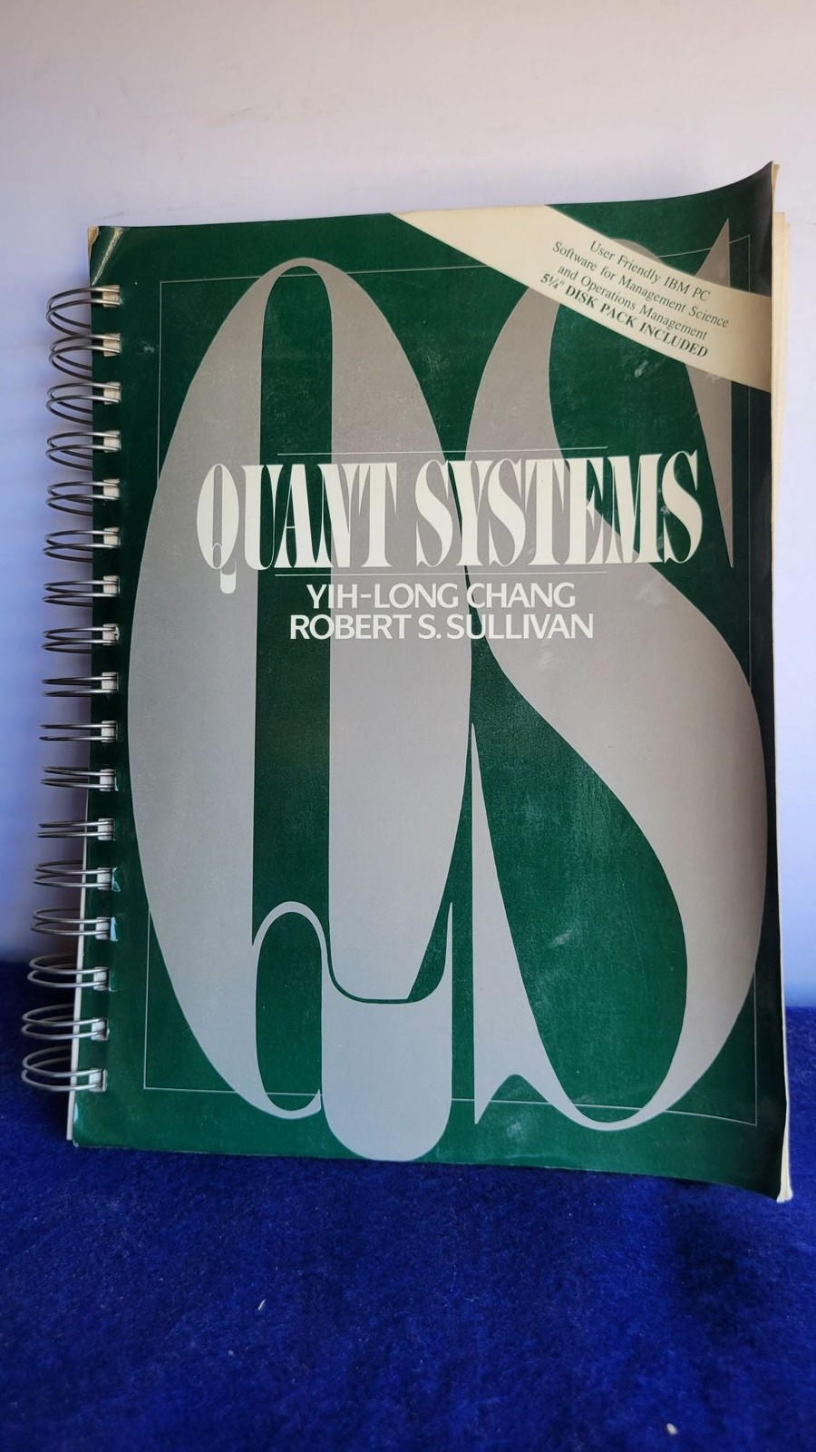 Yih-Long Chang / Quantitative Systems 5.25 inch disk 1989