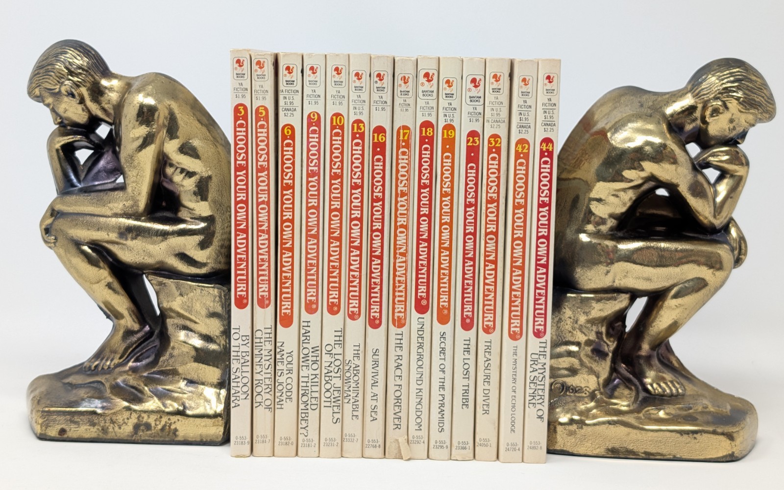 Lot of 14 Choose Your Own Adventure Paperbacks 1982-85 CYOA – Sahara, Thrombey +