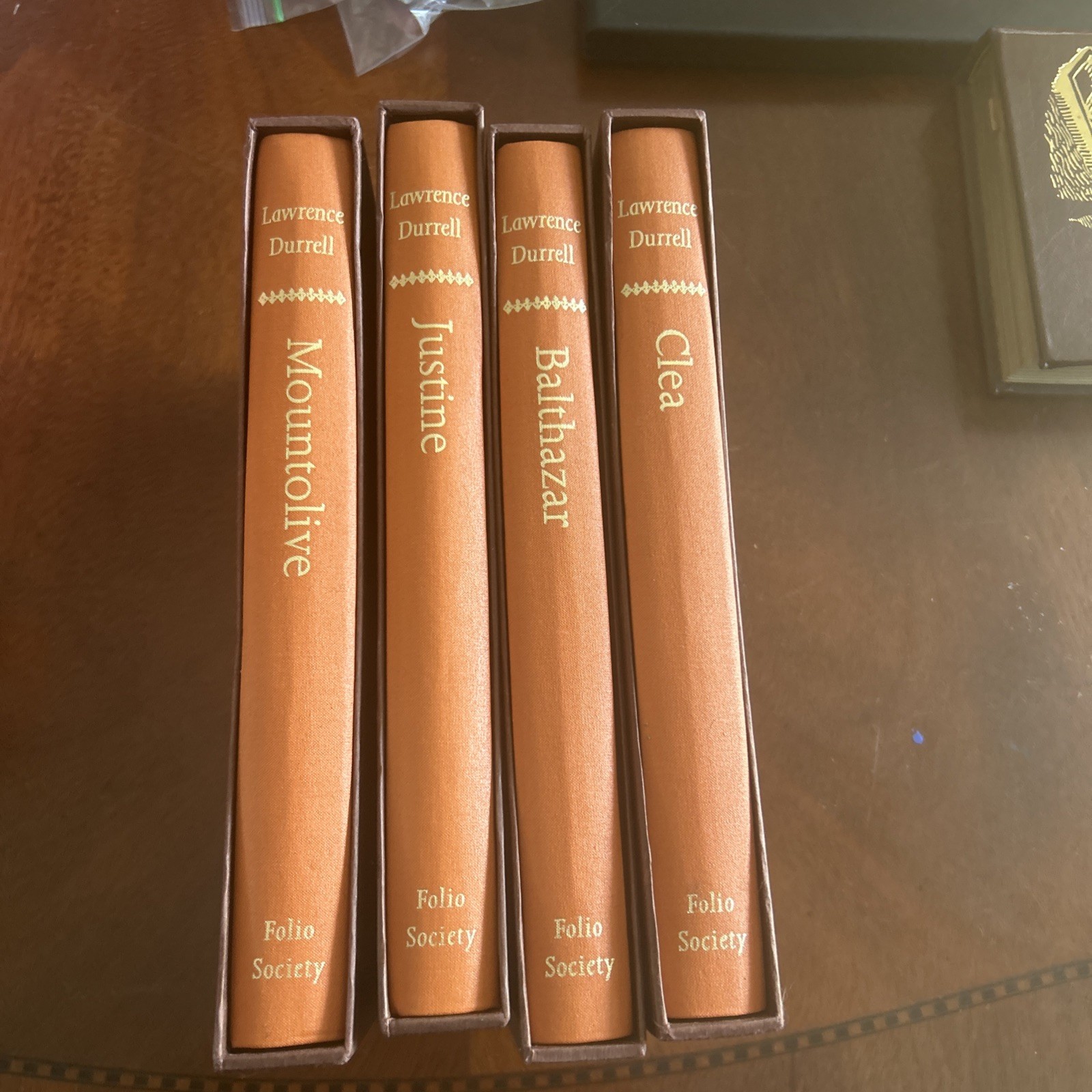 THE FOLIO SOCIETY The Alexandria Quartet by Lawrence Durrell (4 Volumes)
