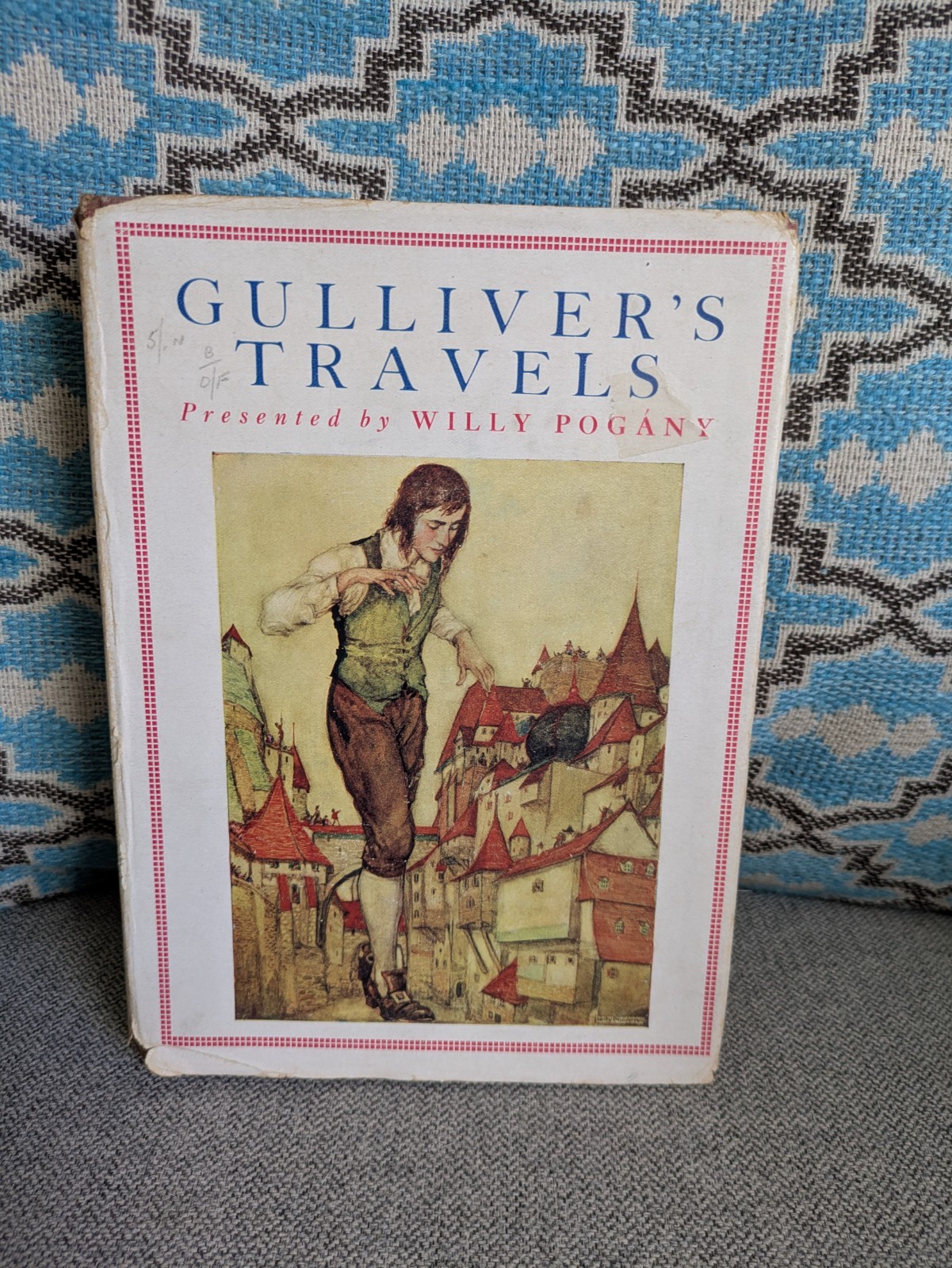 Gulliver’s Travels Johnathan Swift; Willy Pogany, Padraic Colum – 1922 HB DJ