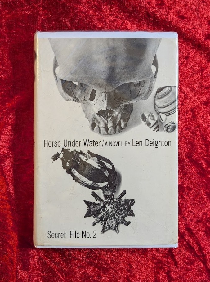 HORSE UNDER WATER by LEN DEIGHTON – Jonathan Cape – 1963 – Hardback/Dustwrapper