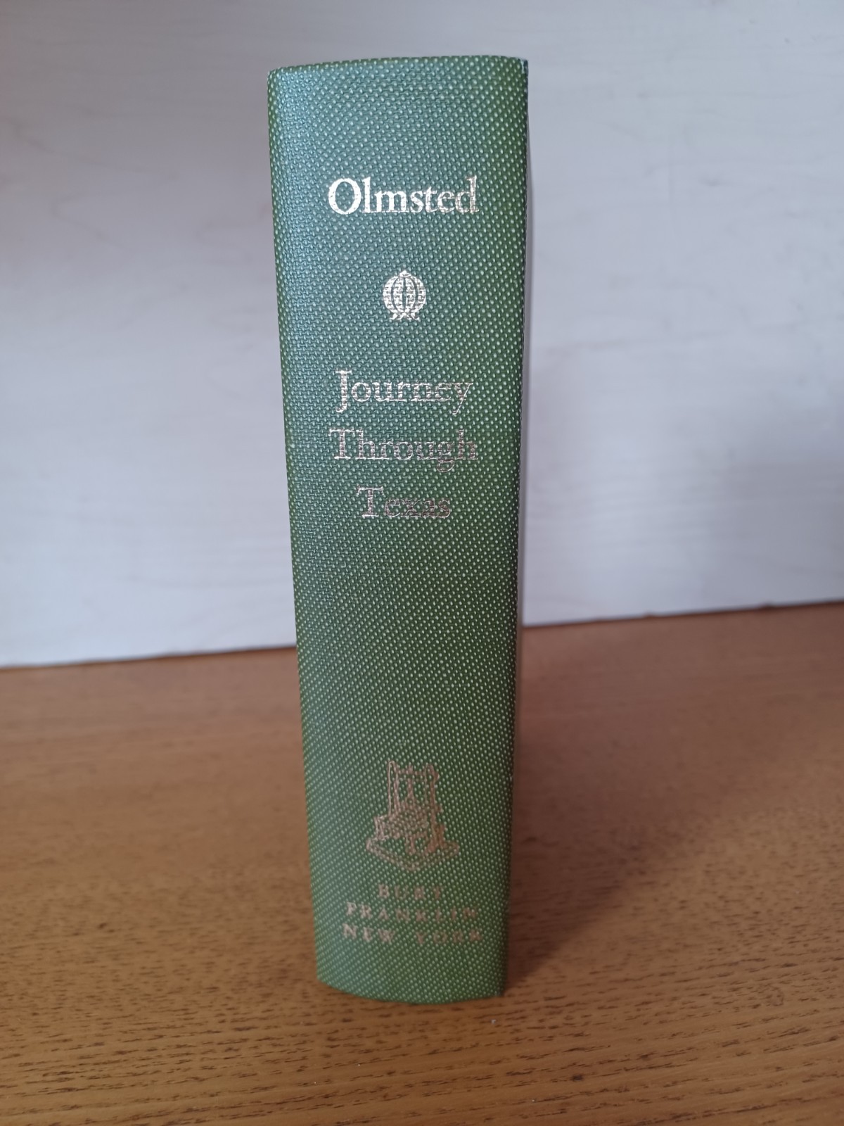 Journey Through Texas Or A Saddletrip Frederick Law Olmsted 1860 Reprint HC 1969