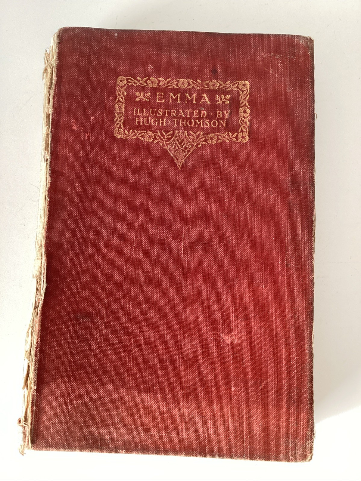 Emma (Jane Austen – 1905) Macmillan – Cloth bound – cloth spine missing