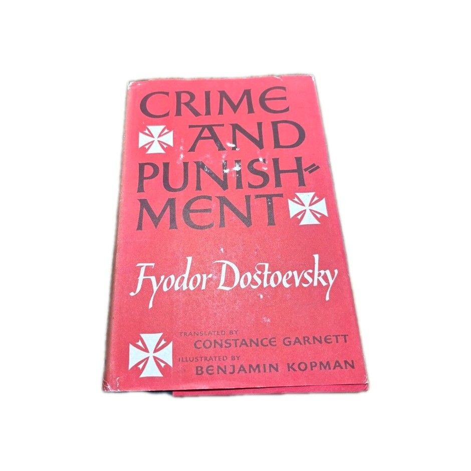 1956 Random House edition of Fyodor Dostoevsky’s “Crime and Punishment,”