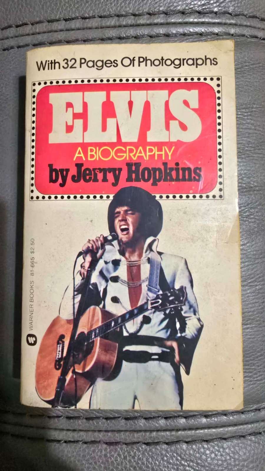 ELVIS A BIOGRAPHY BY JERRY HOPKINS WITH 32 PAGES OF PHOTOS