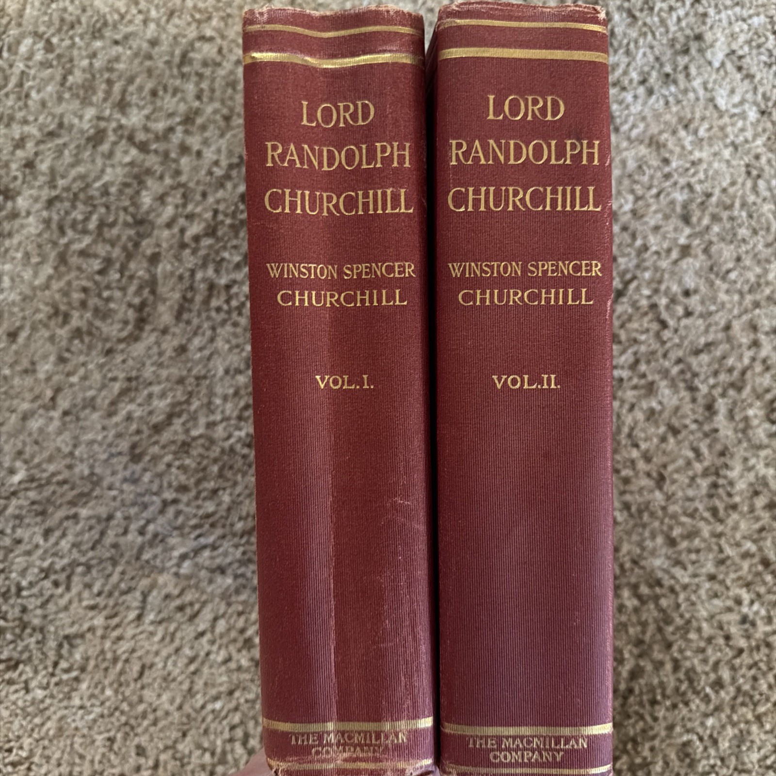 Lord Randolph Churchill: Volumes I and II – Winston Churchill, First Edition