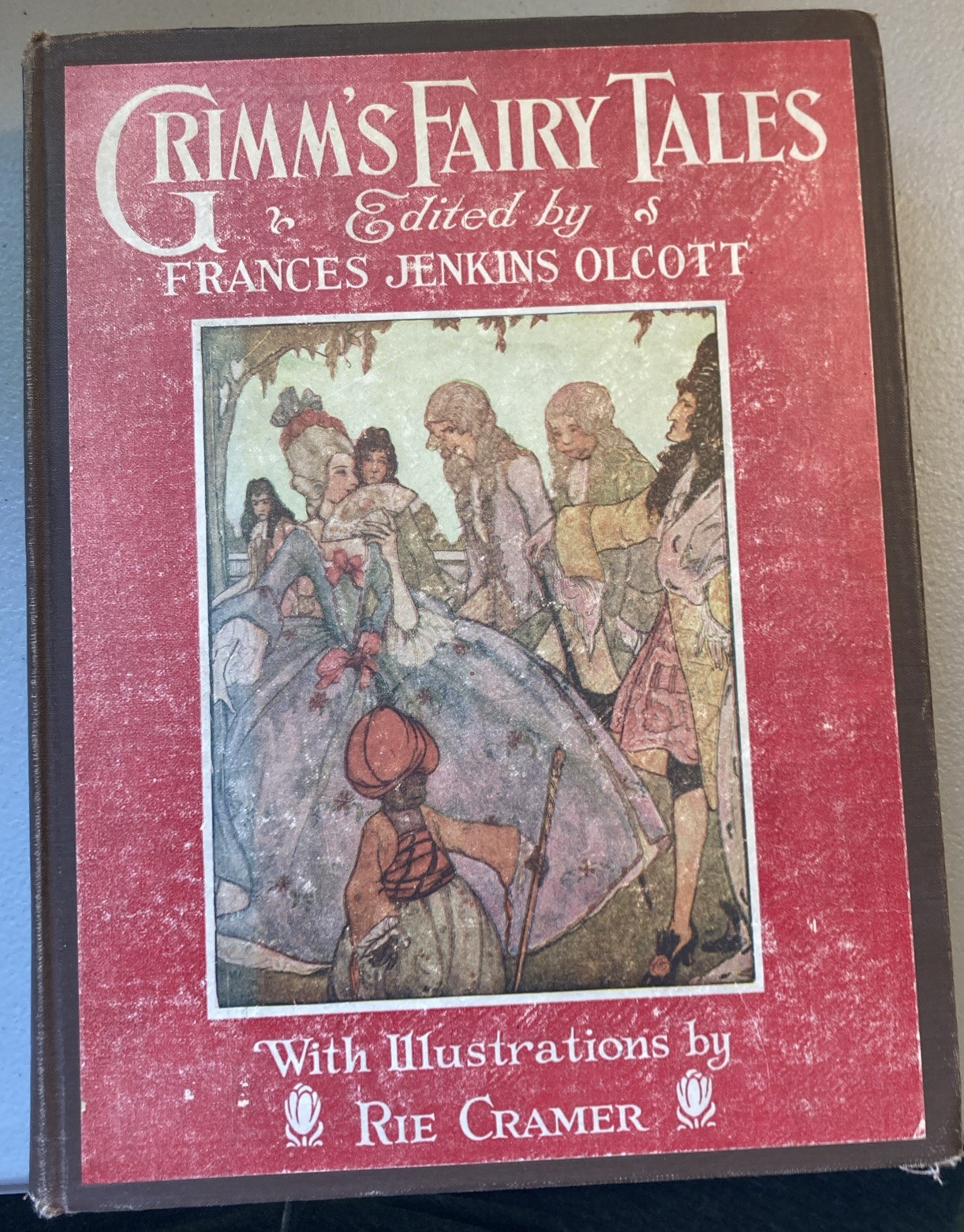 1922 Grimm’s Fairy Tales, The Brothers Grimm, HC , Illustrations by Rie Cramer