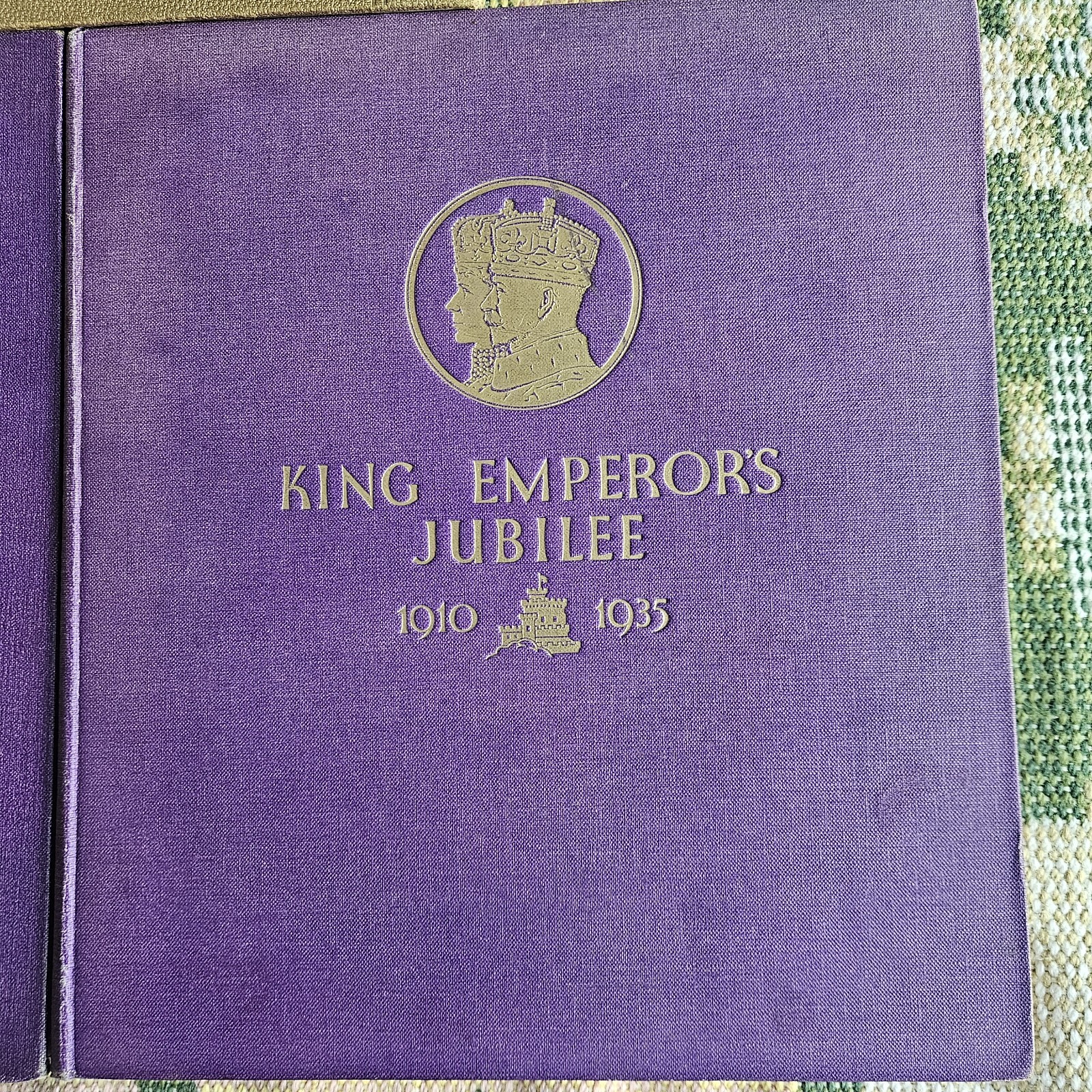 King Emperor’s Jubilee George V & Edward VIII Coronation 1937 Antique Books WB22
