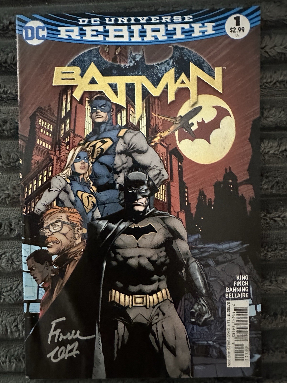 DC COMICS – BATMAM – DC Univers Rebirth All Star Batman 2016, 2017 (H)
