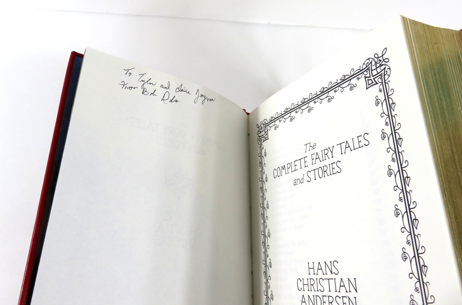 GRIMM’S COMPLETE FAIRY TALES Brothers Grimm Bonded Leather Illustrated – EX Cond
