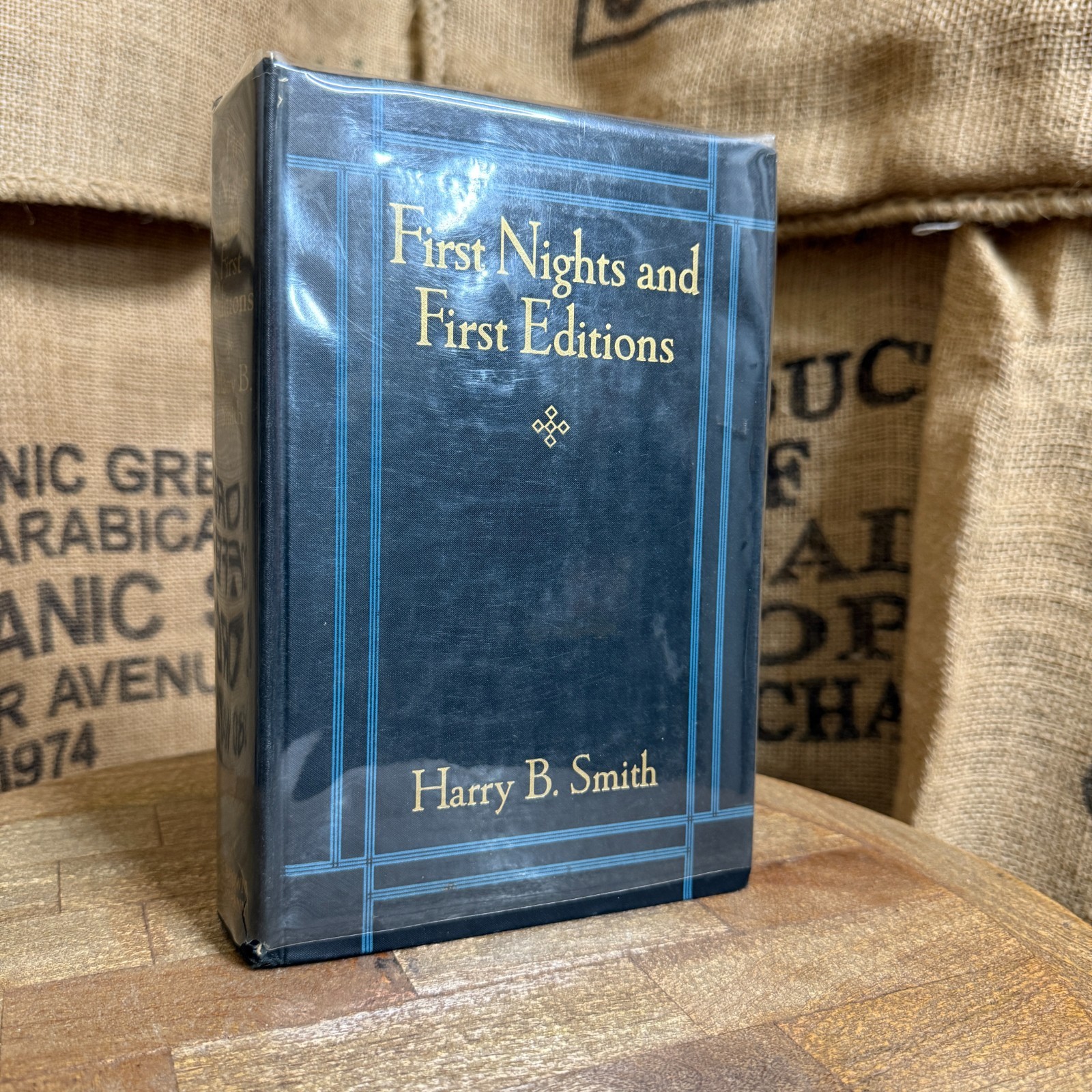 Theater History Book: First Nights & First Editions 1931 Vintage Hardcover Smith