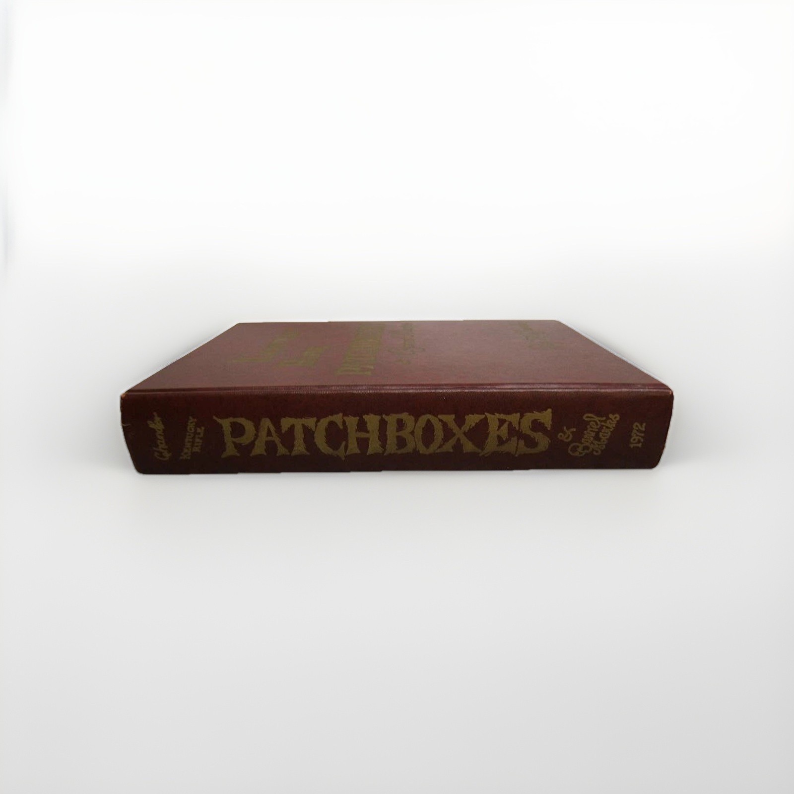 Roy Chandler Kentucky Rifle Patchboxes & Barrel Marks Rare 1st Edition Illustrat