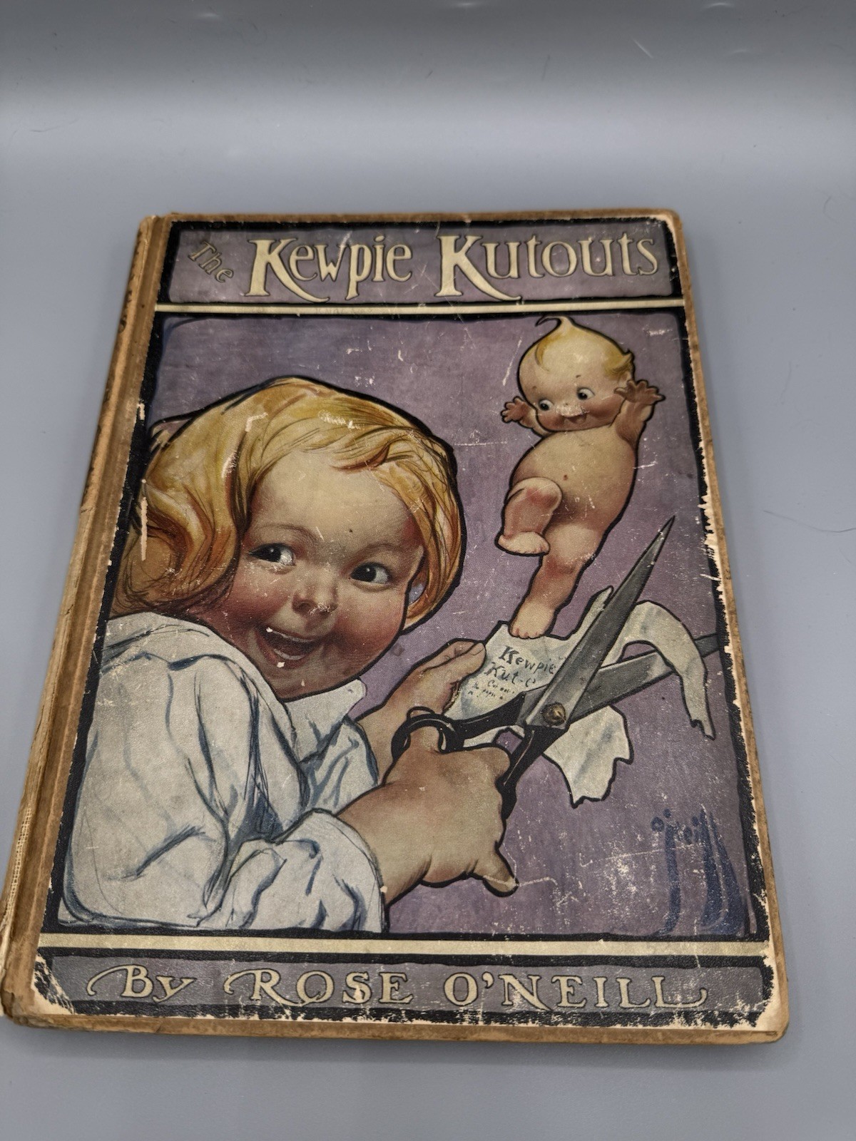 1914 The Kewpie Kutouts Rose O’Neill Hardcover Frederick A Stokes Illustrated