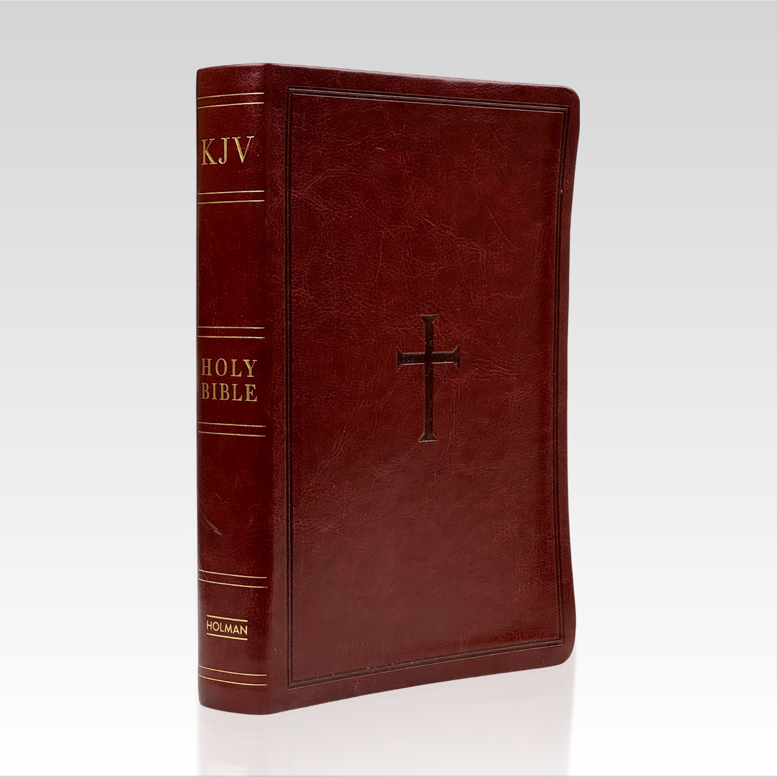 1998 The Holy Bible. Large Print Personal Size. KJV. LeatherTouch VINTAGE VG