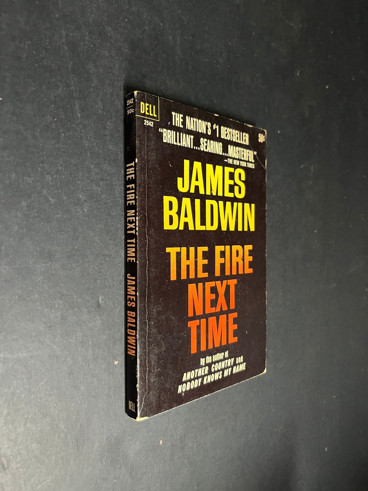 1964 The Fire Next Time 2542 by James Baldwin Mass Market Paperback Dell