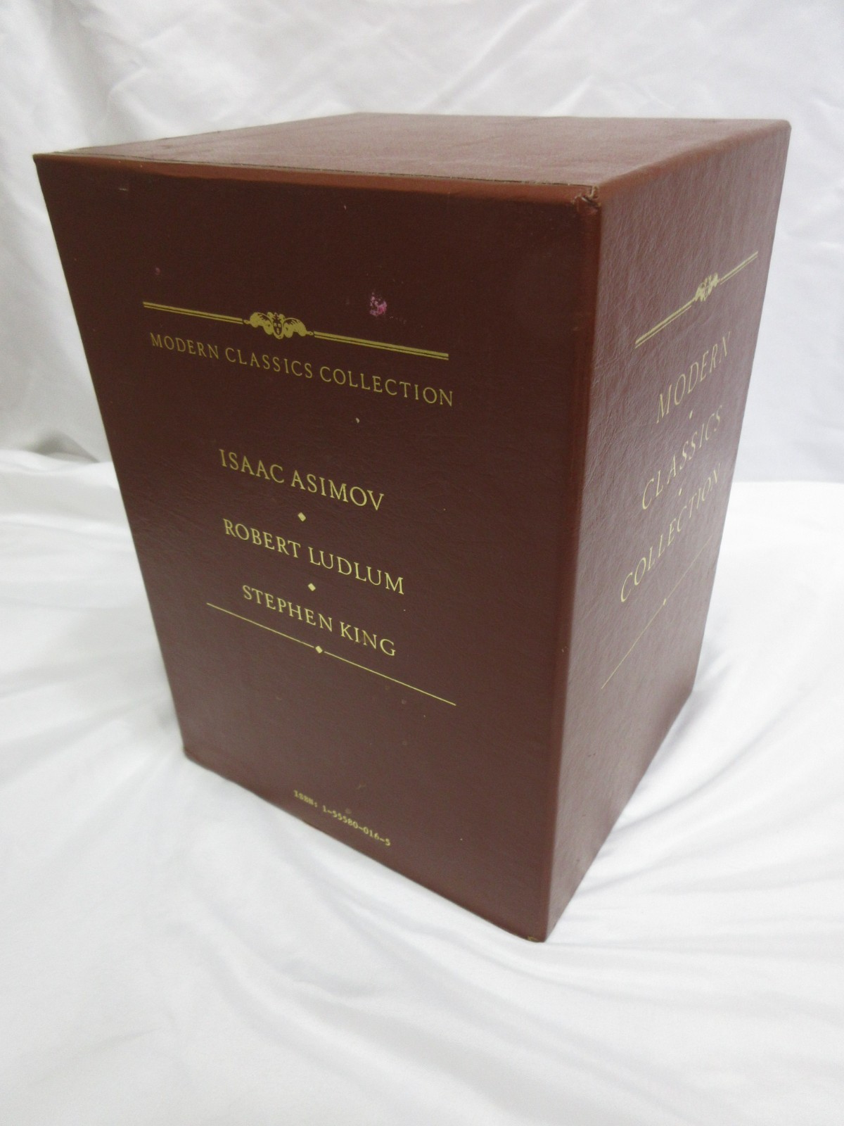 Modern Classics Collection Boxed Set:Asimov/King/Ludlum Leather, Slipcase, Fine