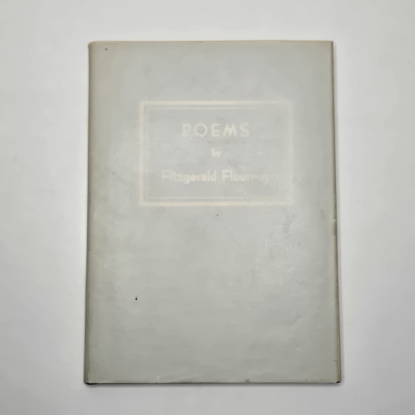 Poems By Dr. Fitzgerald Flournoy, W & L, 1966 Memorial Edition – The Deitz Press