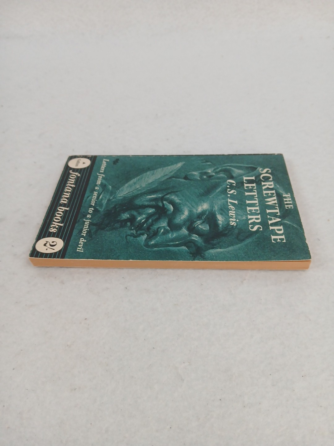 The Screwtape Letters by C.S. Lewis 1959 Vintage Paperback Classic Christianity