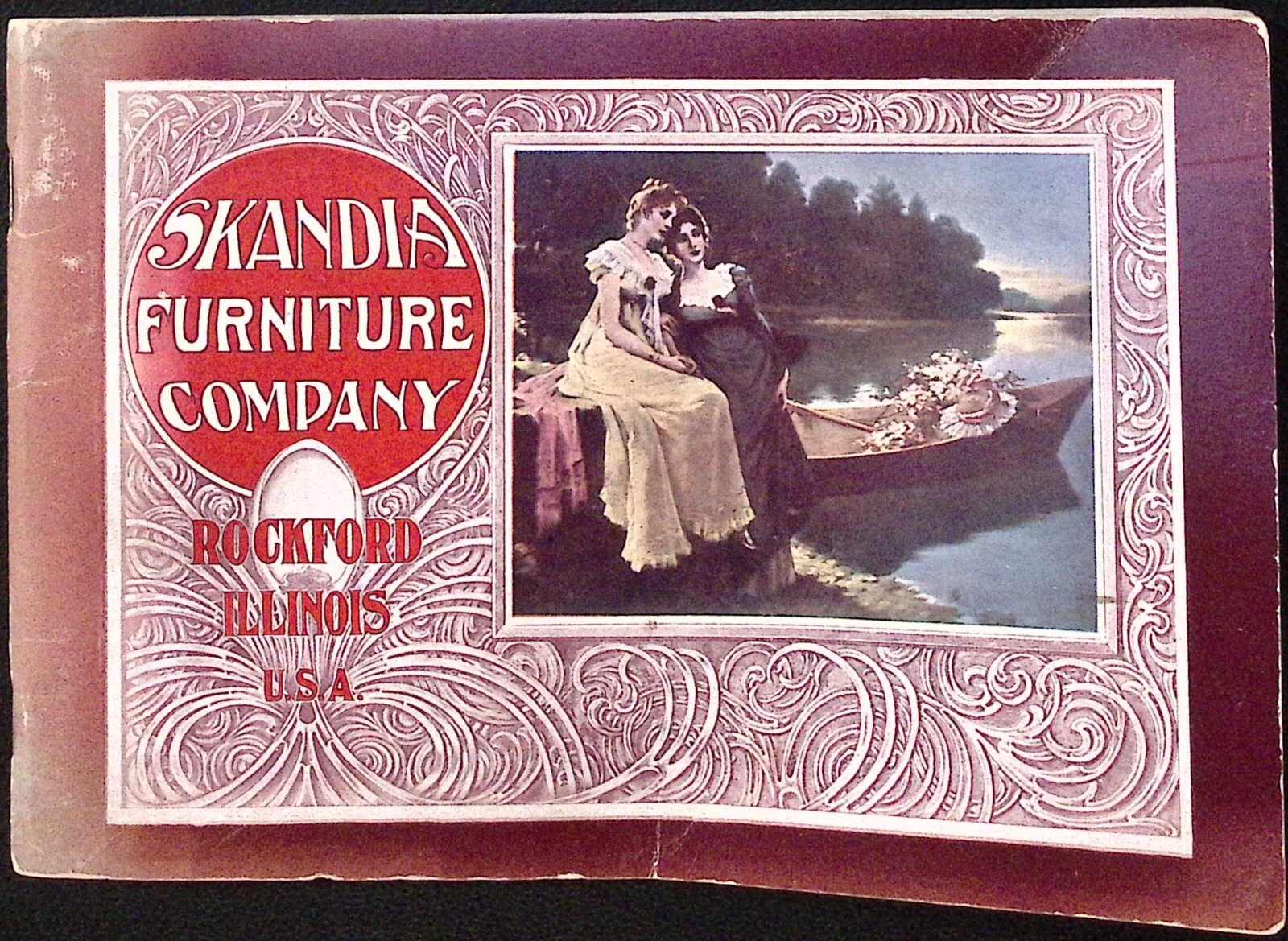 1903 Skandia Furniture Co Rockford IL Catalog and Price List China Cabinets