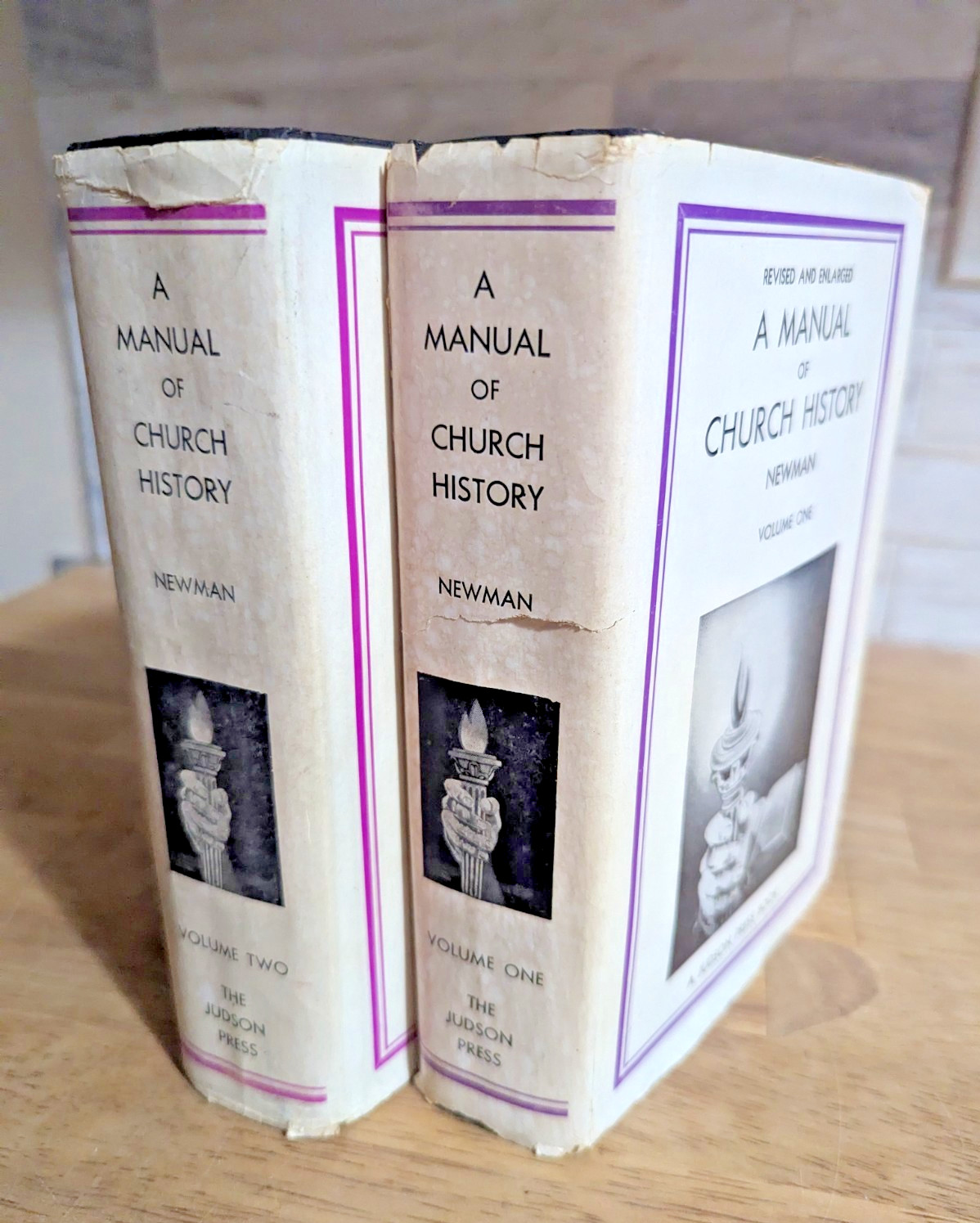 A Manual of Church History, Two Volume Set Albert Newman Hardcover w Dust Jacket