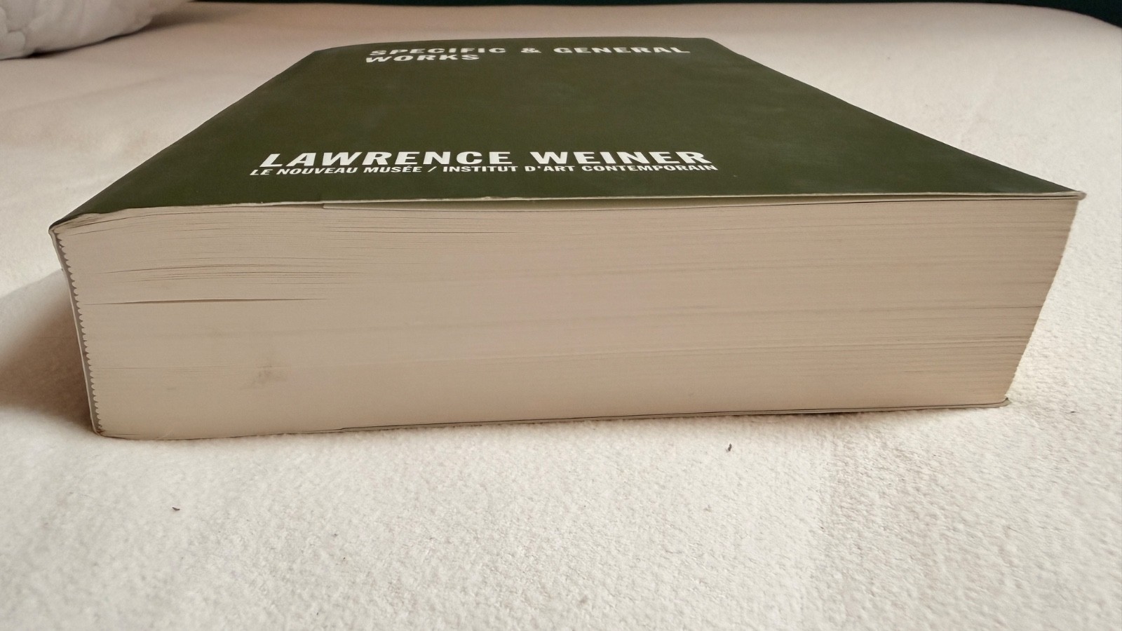 Lawrence Weiner – Specific & General Works (1993)