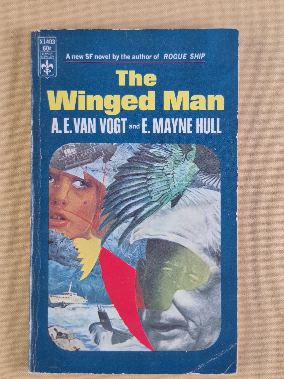 The Winged Man – A.E. van Vogt & E. Mayne Hull – Berkley Mass Market Paperback
