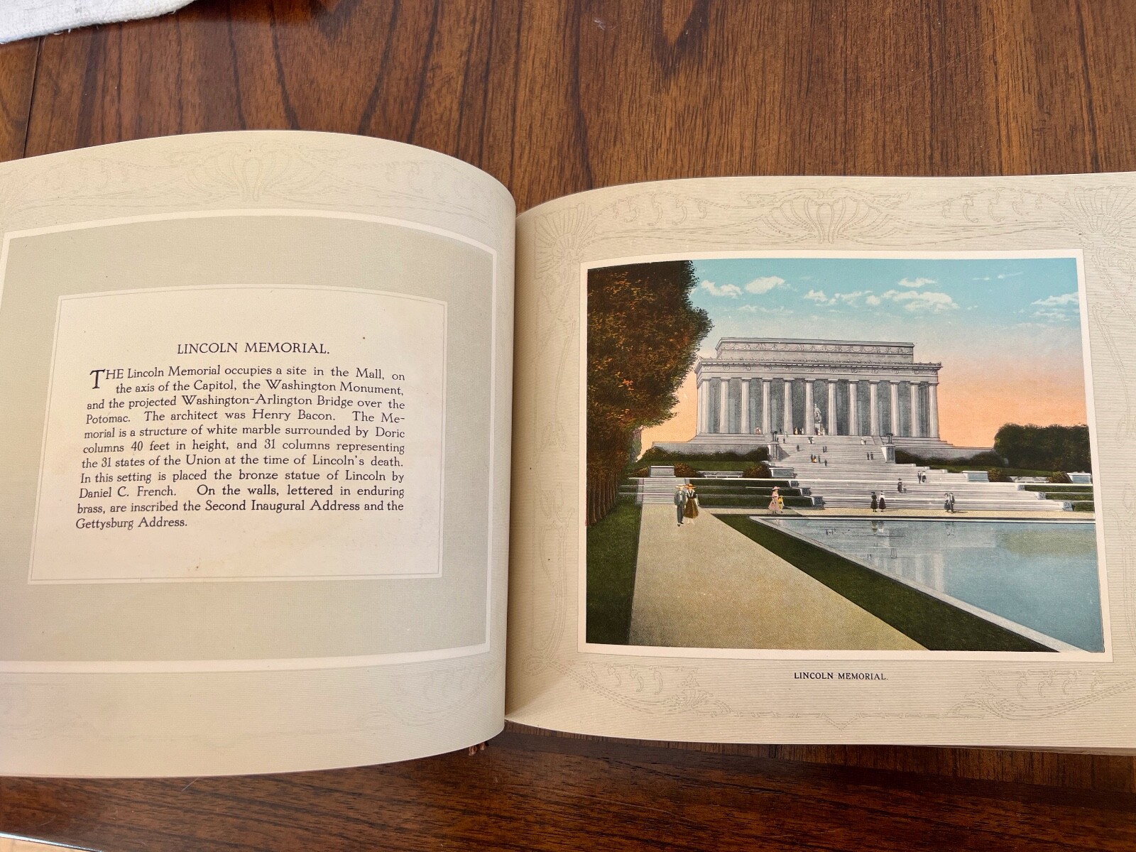 Antique Booklet, Washington D.C. Guidebook w/ Illustrations [c 1918], Travel