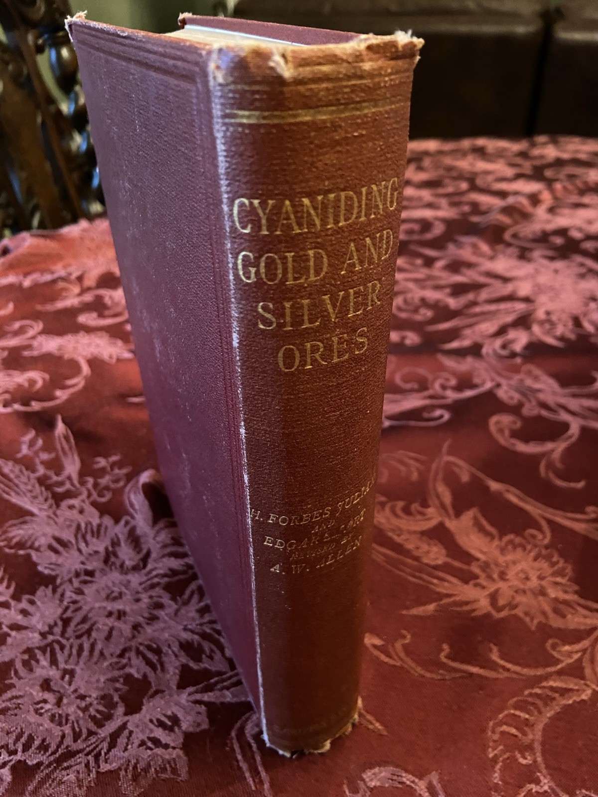Cyaniding Gold & Silver Ores Julian & Smart 1921 Charles Griffin G HC FREE S/H