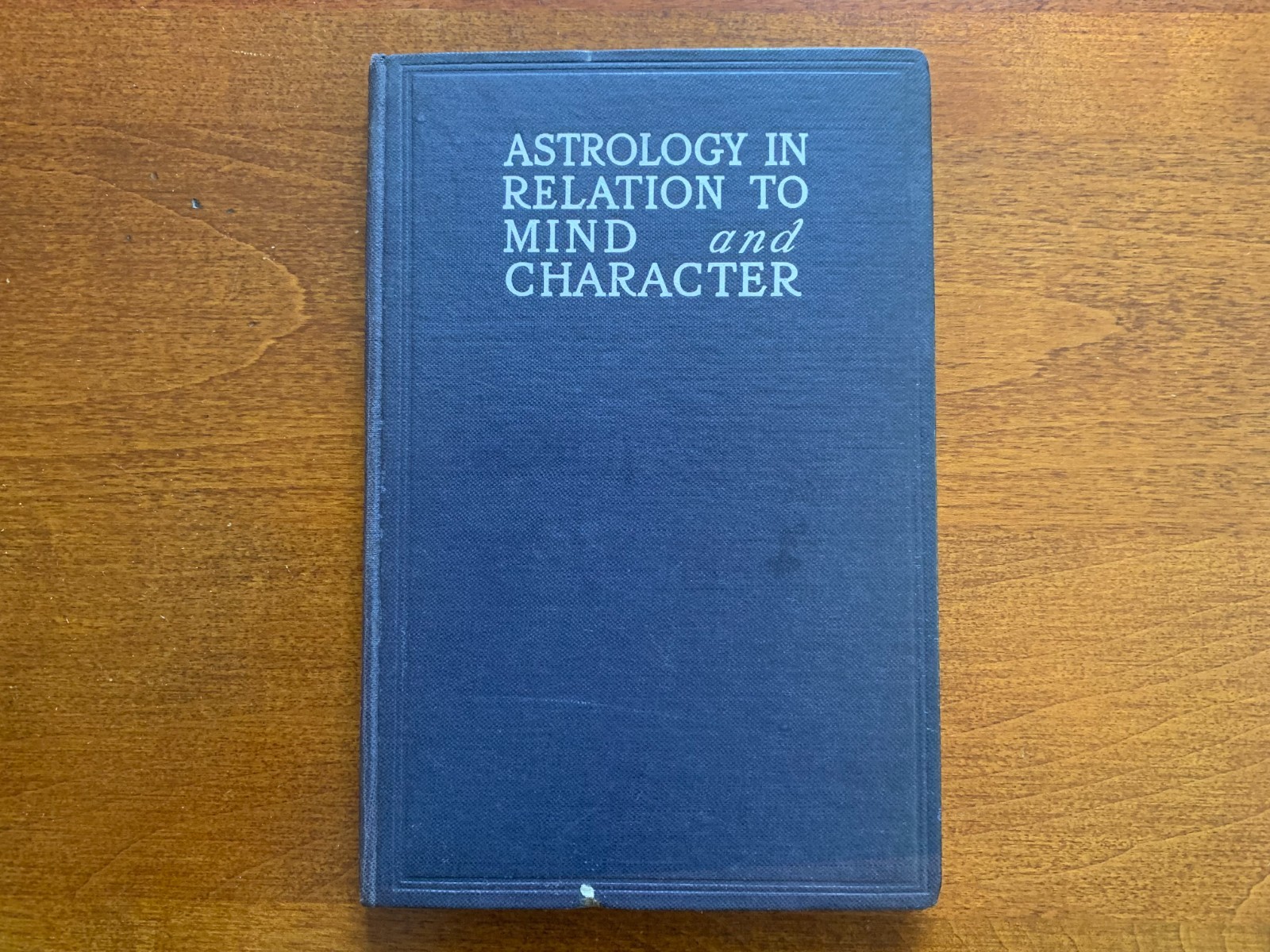 Astrology in Relation to Mind and Character by a Mental Specialist 1924 Occult