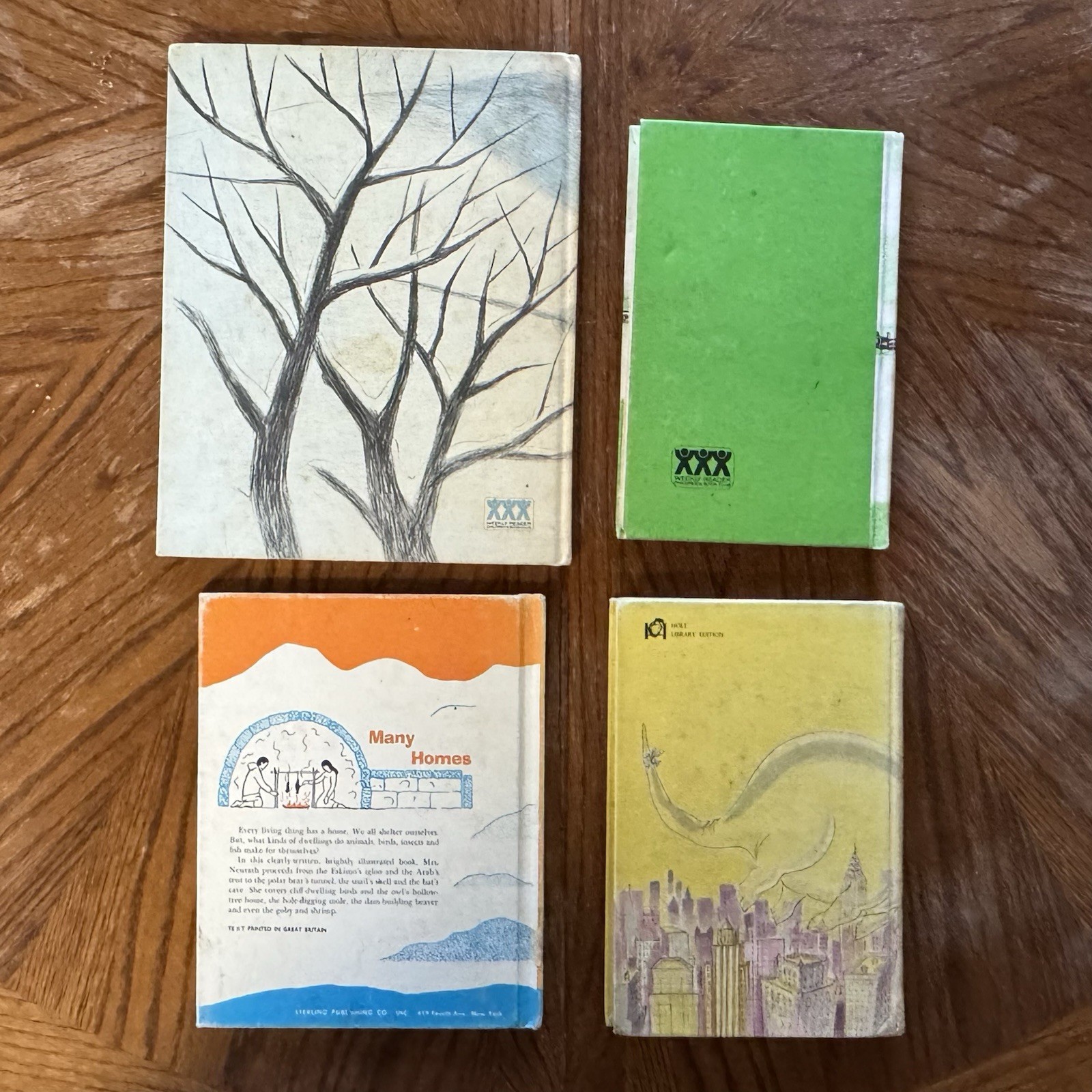 Lot of 4 Vintage 1960’s Hardcover Children’s Books Various Classic Stories ￼