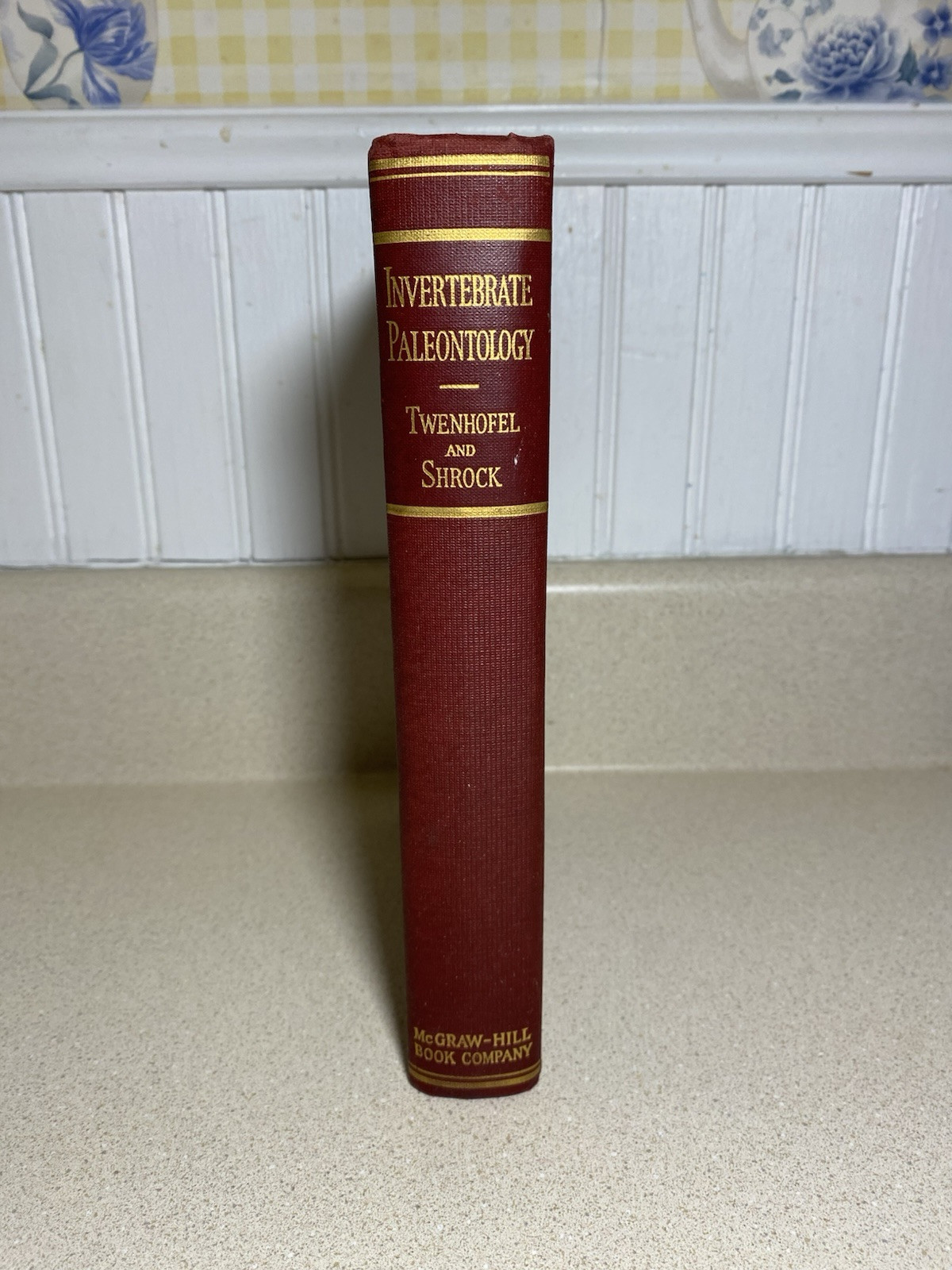 INVERTEBRATE PALEONTOLOGY Twenhofel Shrock 1935 Hardcover McGraw Hill
