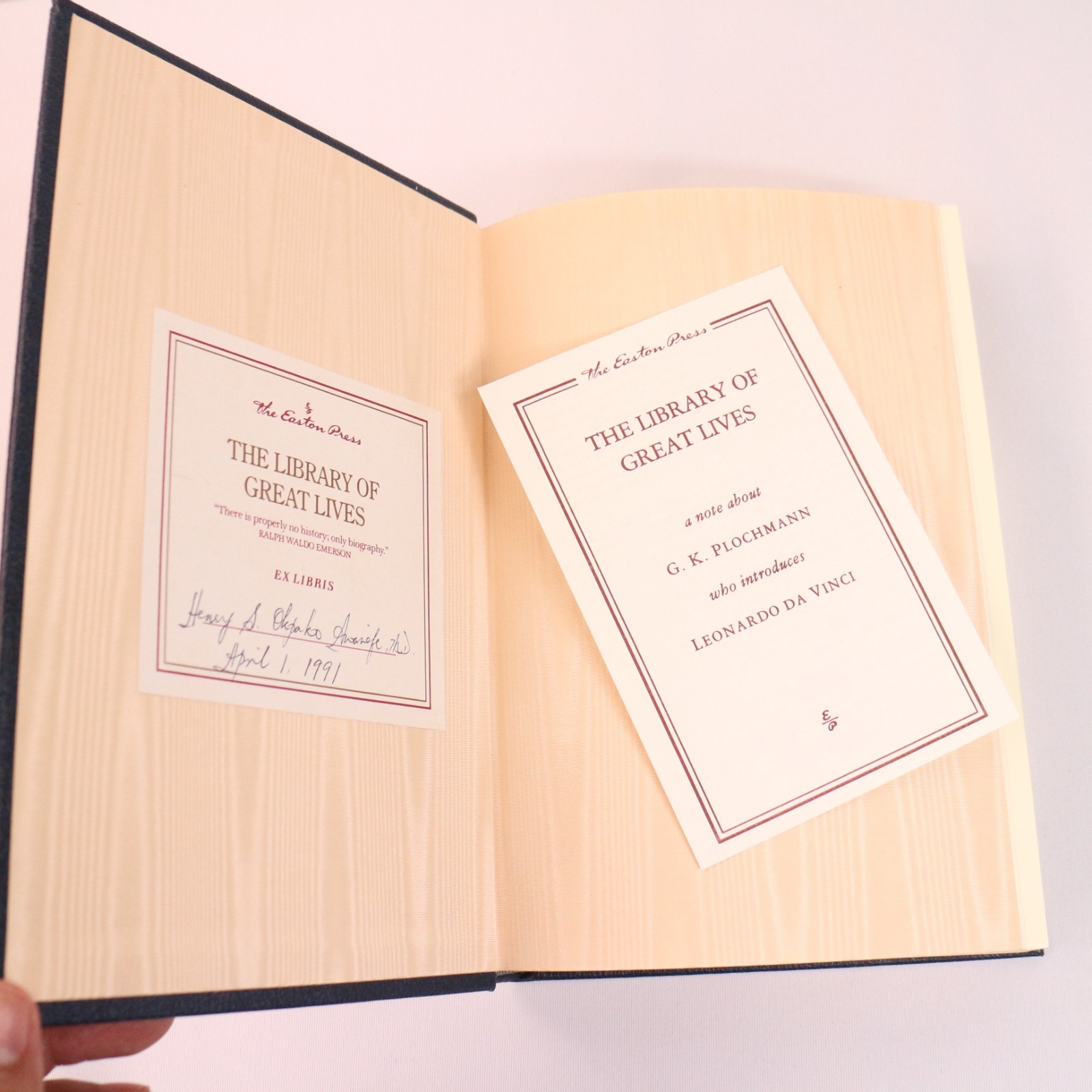 Leonardo the Florentine A Study in Personality by Rachael Annand Taylor Leather