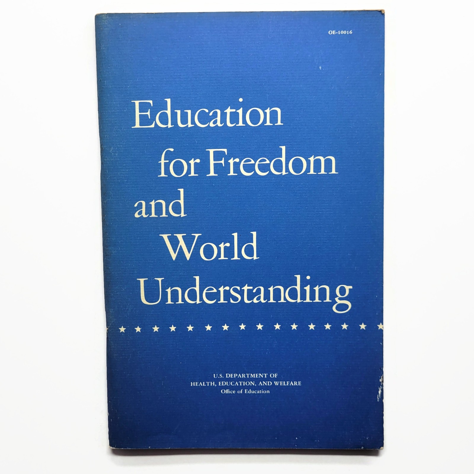 Vintage 1962 Education for Freedom World Understanding Report Cold War Booklet
