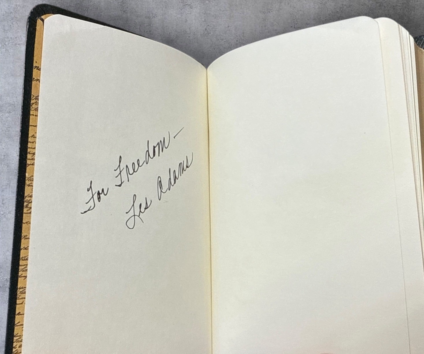 The American Freedoms Primer by Les Adams 2004/ signed/ Palladium Press
