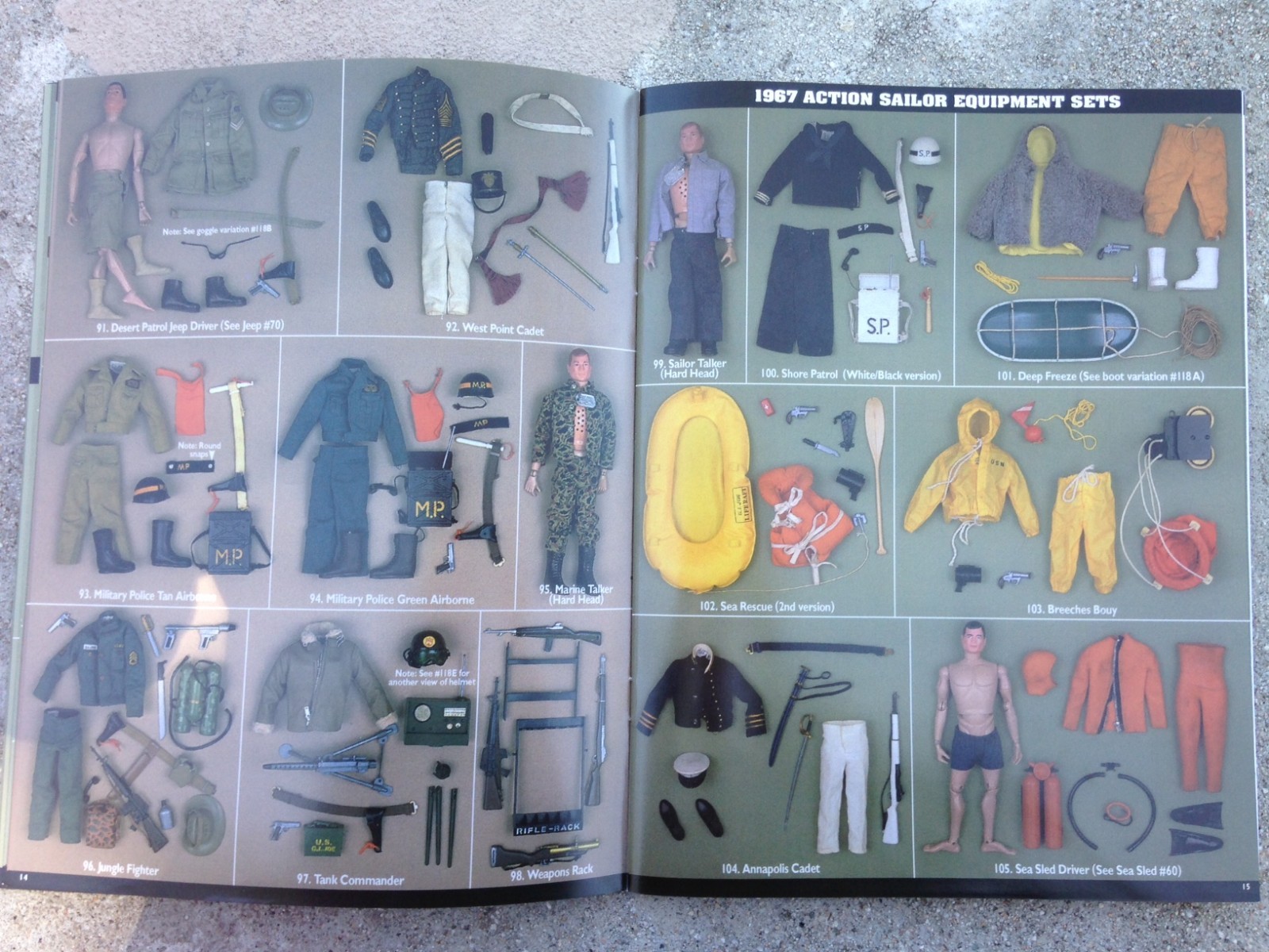 GI JOE VINTAGE ID GUIDE BOOK 1964, 1965, 1966, 1967, 1968, 1969, 1970, 1971, 12″