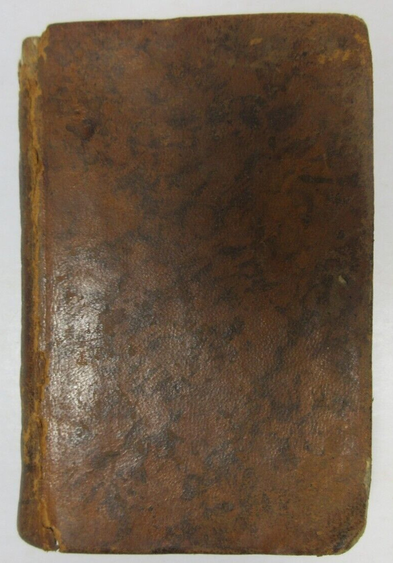 1784 “Oeuvres de M. Boileau Despreaux” Leather HB French Text Complete in 1 Vol