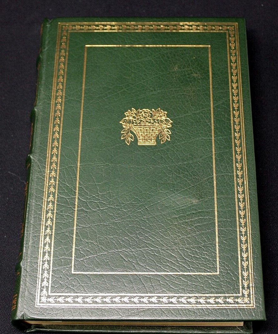 EDNA FERBER One Basket, Franklin Library 1982 Full Leather Gilt Edges VG+