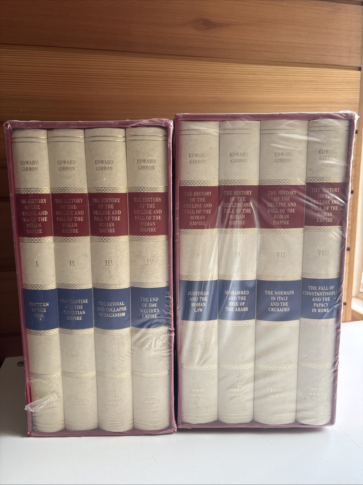 SEALED The History of the Decline and Fall of the Roman Empire (Eight Volumes)